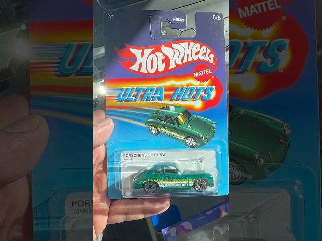 Mattel ULTRA HOTS Hot Wheels 🛞 Porsche 356 Outlaw Green Car Diecast $2.99 @target