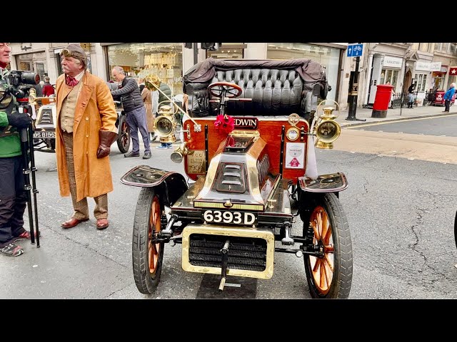 London Royal Classic Cars Show 2021| Regent Street Vintage Cars Display |London Walk - 2021 [4k HDR]