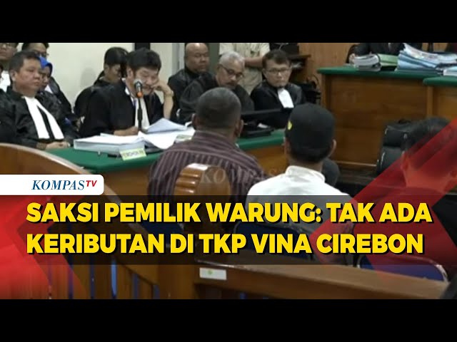 Saksi Pemilik Warung: Tak Ada Keributan di TKP Vina Cirebon