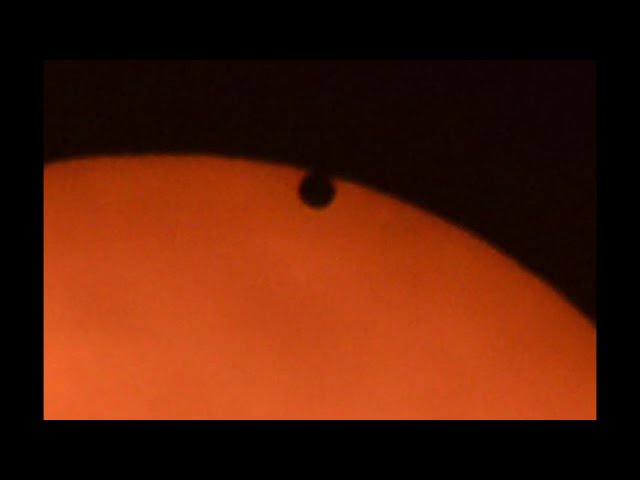 June 5, 2012 Transit of Venus in New York City