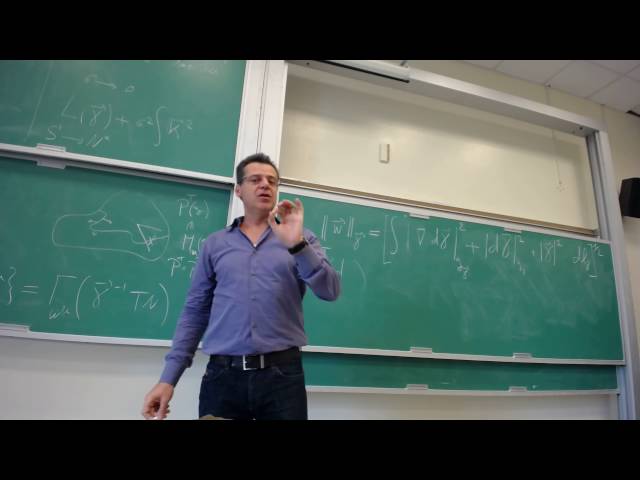 Tristan Riviere - Min-Max Methods in the Variations of Curves and Surfaces - Lecture 3