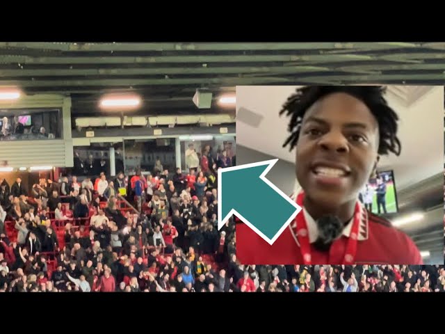 iShowSpeed Reacts to Scott McTominay WINNING GOAL | 4-2 | Old Trafford reaction