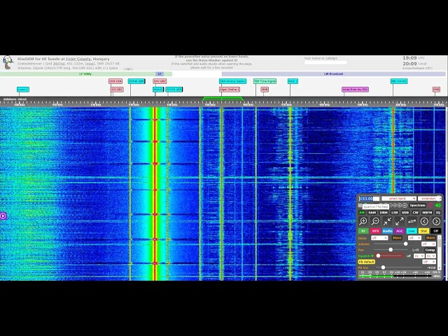 Strong "Luxembourg effect" on Antena Satelor (153 kHz)