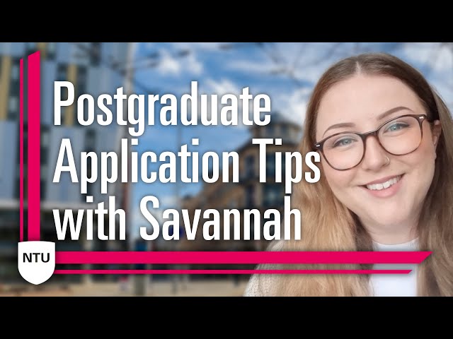 Make Your Postgraduate Application Stand Out with Savannah