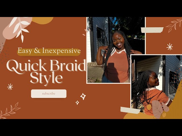 QUICK & EASY FULANI MICRO CORNROW BRAIDS