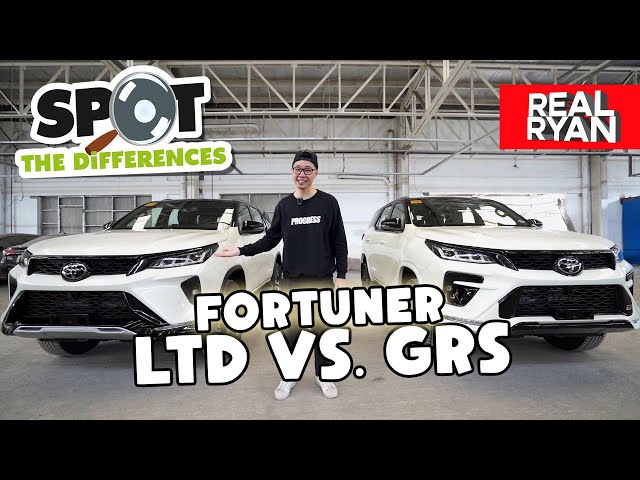 TOYOTA FORTUNER LTD VS TOYOTA FORTUNER GRS 2022 COMPARISON PHILIPPINES