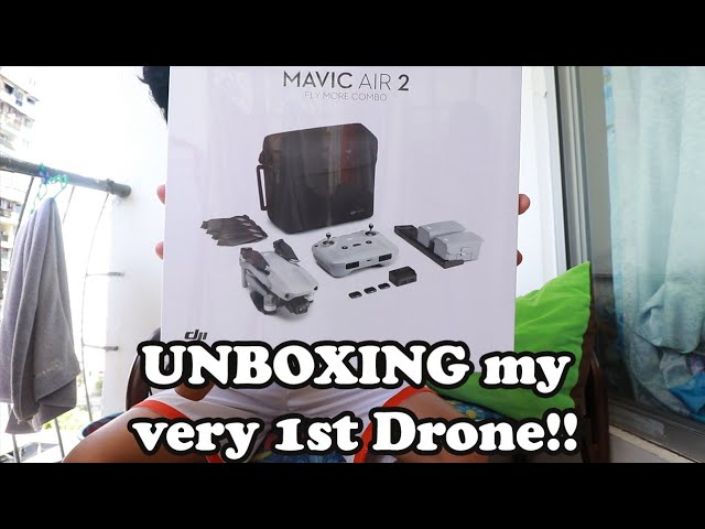 Unboxing DJI MAVIC AIR 2. (Tagalog)