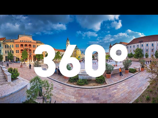 Visit Europe | 360-degree visit of Pécs, Hungary