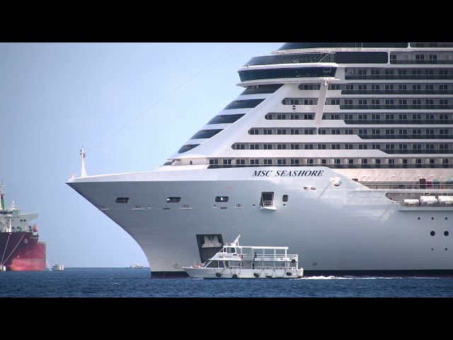 MSC Seashore in the Cayman Islands