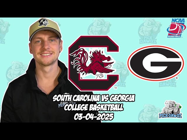 Georgia vs South Carolina 3/4/25 Free College Basketball Picks and Predictions | NCAAB Pick