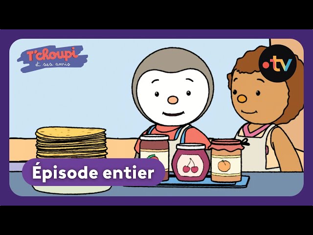 T'choupi et ses amis - Le record de crêpes 🥞 (EP.18)