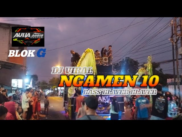 BASS BLAYER BLAYER VIRAL ‼️ DJ NGAMEN 10 ‼️ AULIA BUSINESS AUDIO