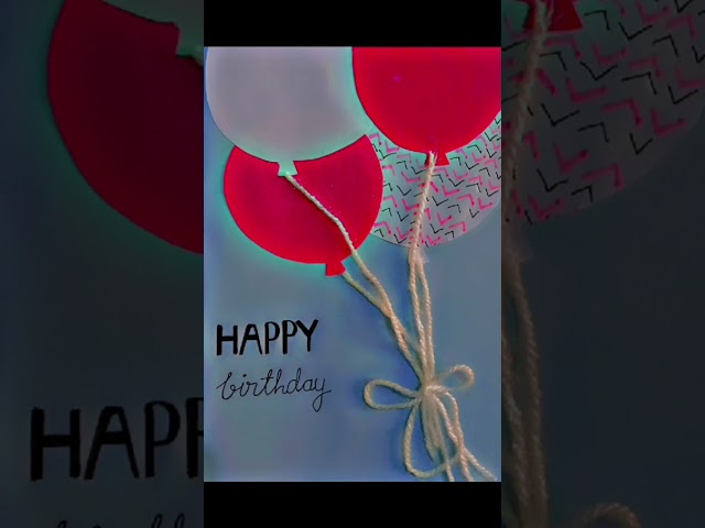 Aesthetic Birthday Card Ideas 🧿❤️✨ | HM creativity