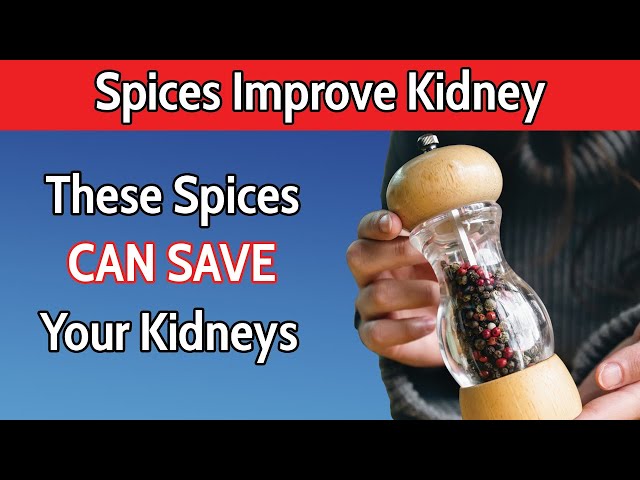 These 6 SPICES Will Lower Creatinine Levels Naturally - Improve Kidney function