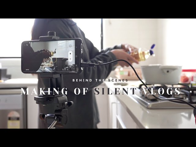 MAKING OF SILENT VLOGS | My filming and editing process