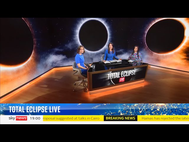 Eclipse USA 2024 | Behind the Scenes of Sky News Total Eclipse Special 🌑