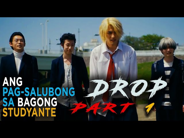 ANG LABAN NG BAGONG LIPAT NA STUDYANTE| DROP P1 | Tagalog Movie Recap