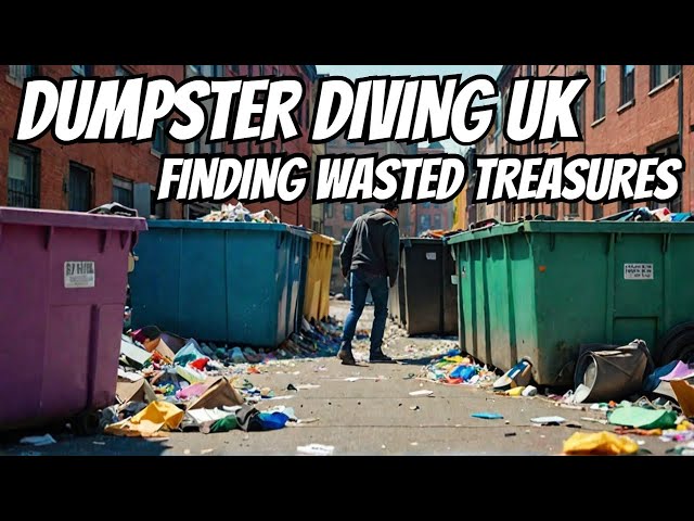 Shocking Finds: Illegal Waste Saved! DUMPSTER DIVING UK