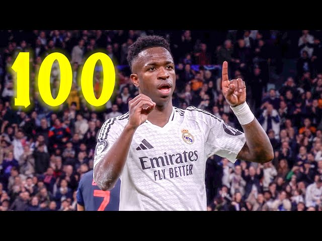 Vinicius Jr All 100 (101) Goals Real Madrid  #viniciusjr #vinijr #viniciusjr