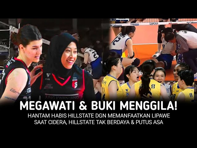 Red Sparks Menggila ‼️ Megawati & Buki Gacor habis, Hyundai Hillstate Tak Berdaya