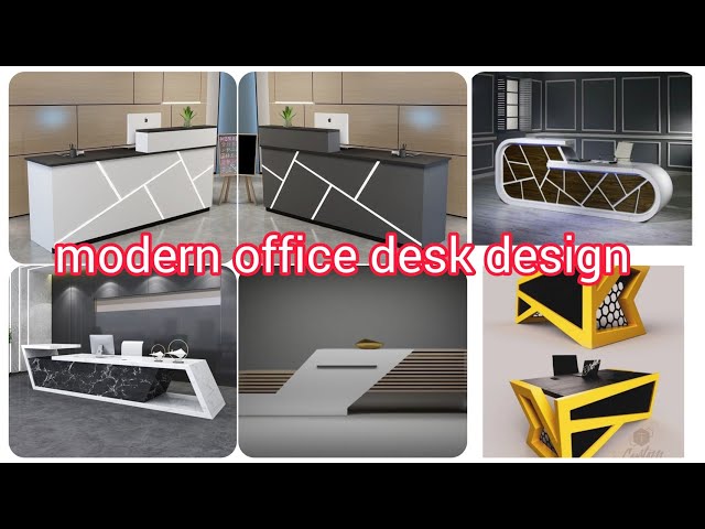 modern office desk design 2024....#desk #desksetup #office #furniture #interiordesign #design