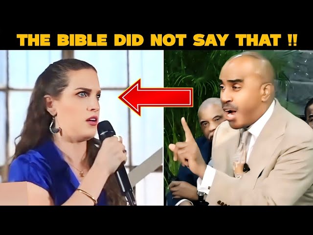 Watch How This Woman Challenges Gino Jennings With BIBLE To Prove She Can Preach, Then THIS Happens