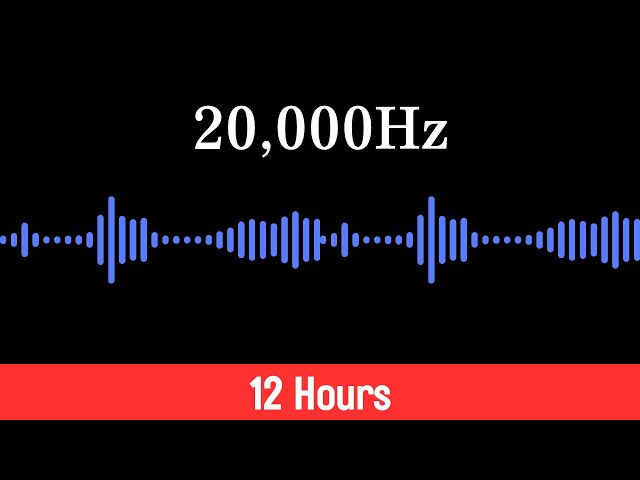 Mouse Repellent: 20000Hz Sound, 12 Hours