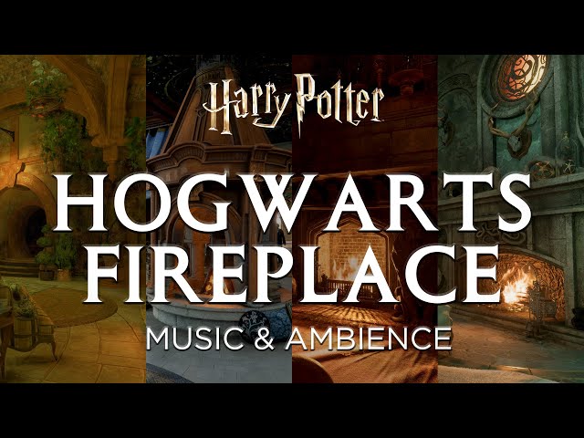 Hogwarts Fireplace  | Harry Potter Hogwarts Legacy Music and Ambience