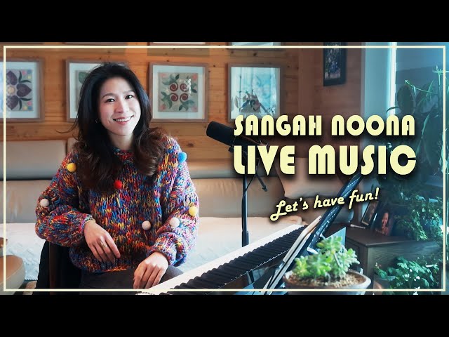 🔴LIVE Piano (Vocal) Music From Korea with Sangah Noona! 2/7