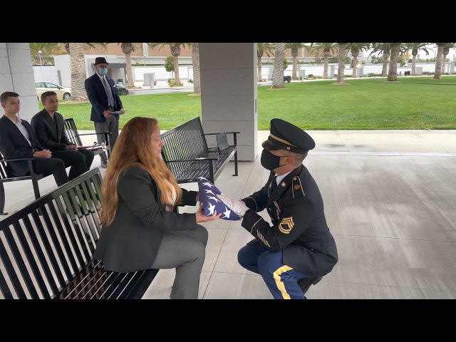 Tomas Temprano Honor Guard Memorial Service, U.S. Army, 2 Bronze Star Medals, Dec 26 1943-Oct 2 2020