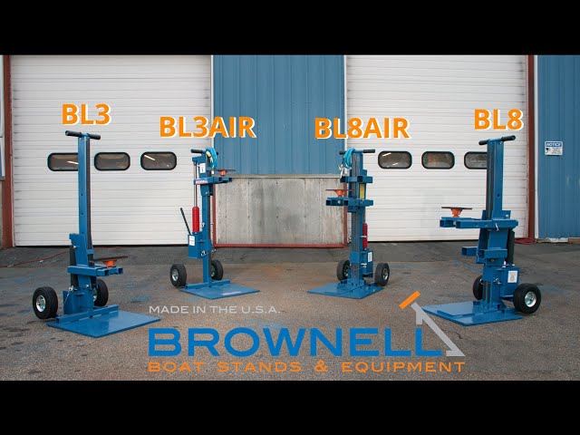 Brownell BL3 & BL8 Hydraulic Boat Lifts - Intro, Demo, How-To