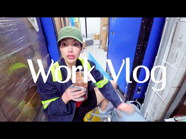 WORK VLOG! raw & unfiltered + Announcement.