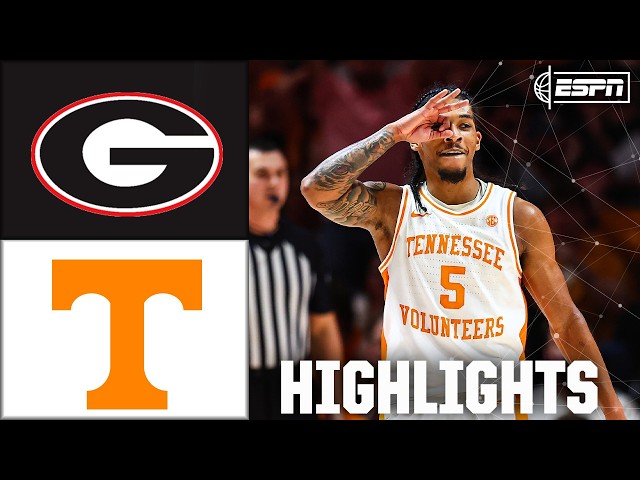 Georgia Bulldogs vs. Tennessee Volunteers | Full Game Highlights | ESPN College Basketball