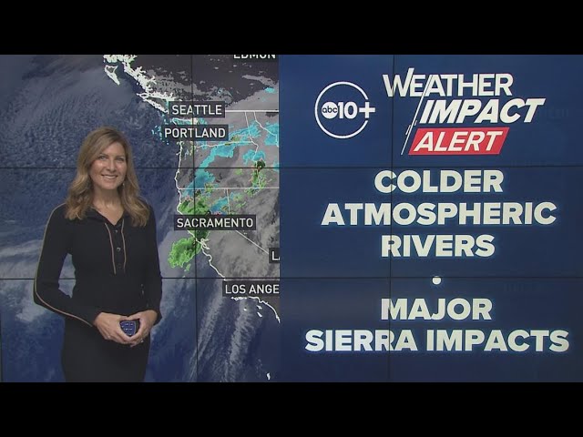 California Weather: 2 colder atmospheric river storms ahead