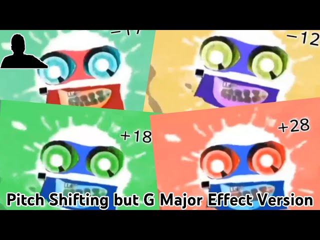 Klasky Csupo Is Weird Pitch Shifting (-36 to +36) in G Major Effect