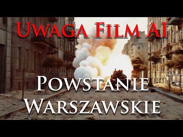 POWSTANIE WARSZAWSKIE AI  |  WARSAW UPRISING AI  |  UWAGA FILM AI  |  ATTENTION FILM AI