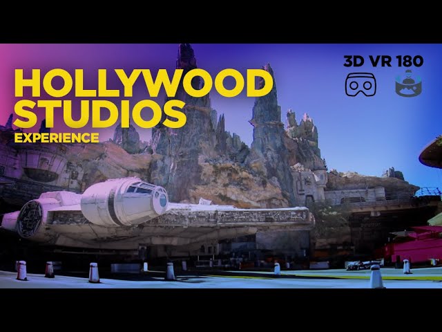 Disney's Hollywood Studios in 3D VR 180: Virtual Park Tour Experience!