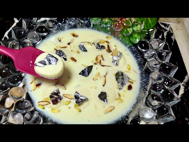 Easy and quick rasmalai recipe || Recipe with tayyaba || pakistani cooking channel