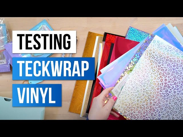 Is Teckwrap Adhesive Vinyl Worth the Hype? Our First-Time Test Reveals All! 🧐