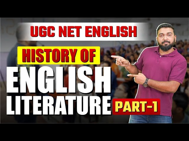 Chronology Of Literary Ages ! History Of English Literature ! British Literature !Online Class Video