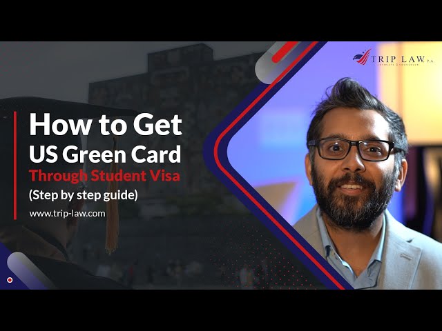 How to Get US Green Card Through Student Visa | F1 Student Visa To Green Card #f1visa #greencard