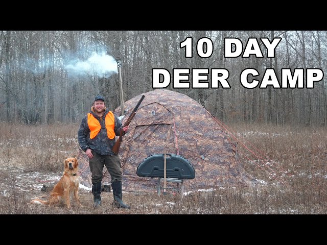 Michigan Hunting & Winter Camping Adventure