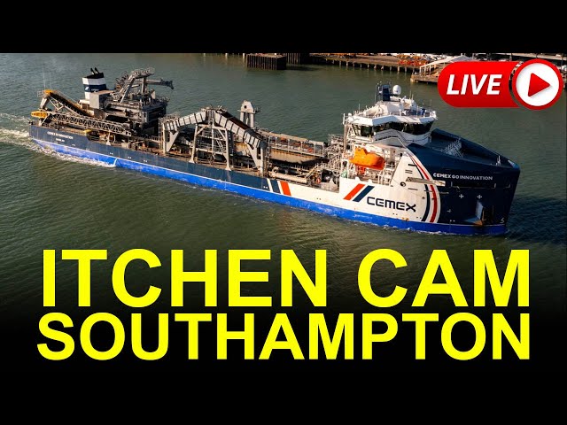 Itchen Cam - Southampton Shipspotting on the Itchen River  (Tug & RoRo) LIVE 24/7