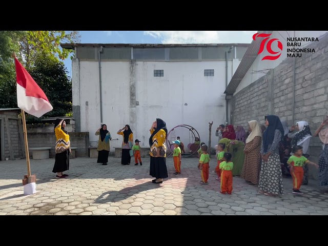 UPACARA PENGIBARAN BENDERA MERAH PUTIH, 17 AGUSTUS 2024 - SPS TAMAN POSYANDU MAESAN I