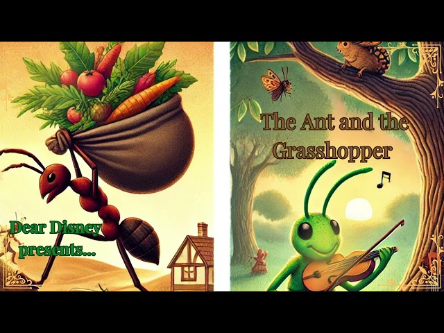 Aesop's Fables "The Ant and the Grasshopper