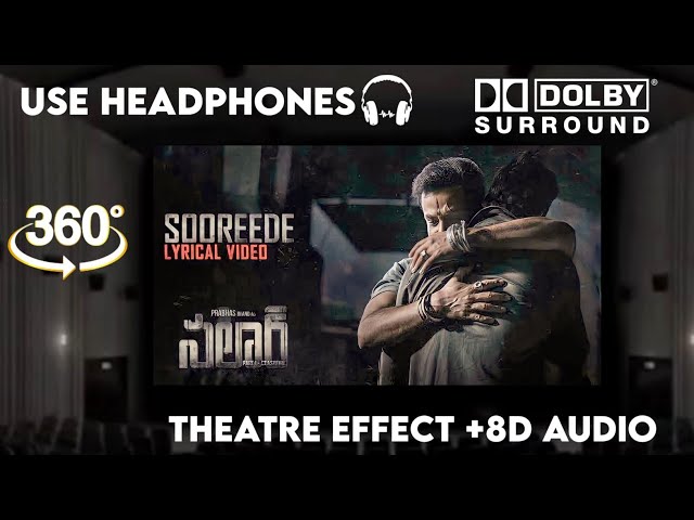 Sooreede (Telugu) -|Theatre Experience Dolby  Surround  sound |Salaar |Prabhas | Prithviraj