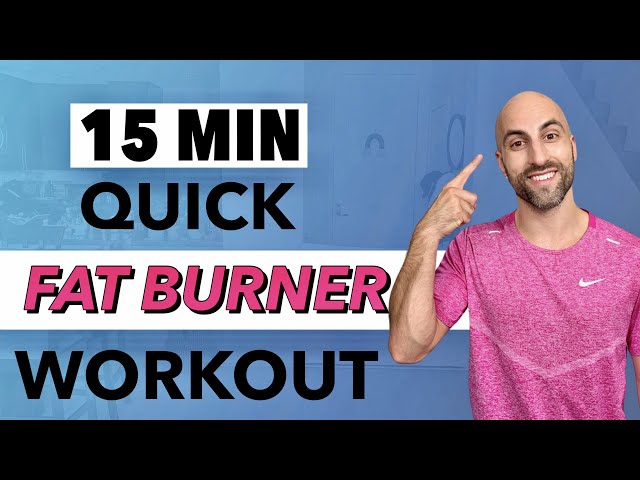 15 mins Fat Burner Walking Workout for Weight Loss at Home