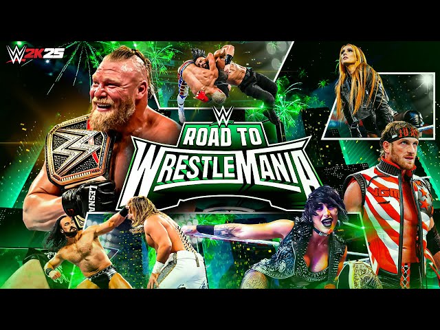 WWE 2K25: Road To WrestleMania Gameplay | Walkthrough Concept!