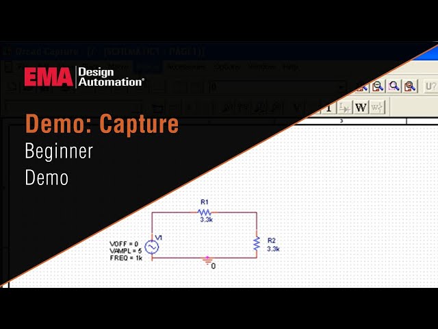 PSpice and Capture Beginners Demo