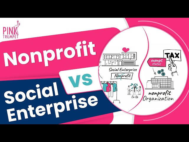 The difference between a nonprofit vs. a social enterprise